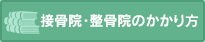 接骨院・整骨院のかかり方